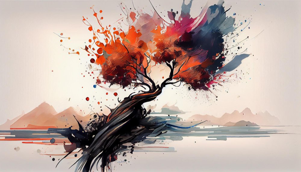 Abstract Landscape Art